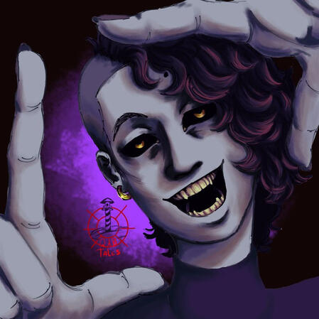 Arte de demonstração que fiz para um evento