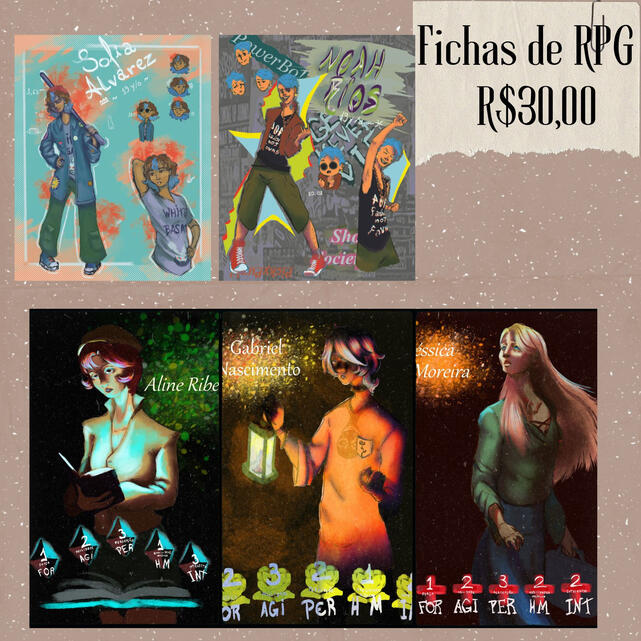 Fichas de RPG